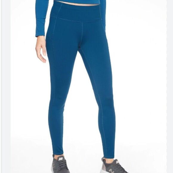 ATHLETA Contender Tight Leggings Blue Size XS - Picture 1 of 7
